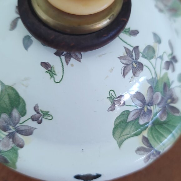 Camp MacKenzie Childs Enameled Coffee Pot and Platter - Picture 3 of 8